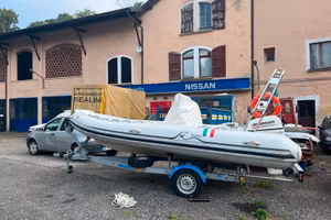 Gommone 40cv + carrello