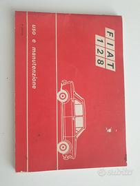 libretto uso e manutenzione FIAT 128 anno 1970