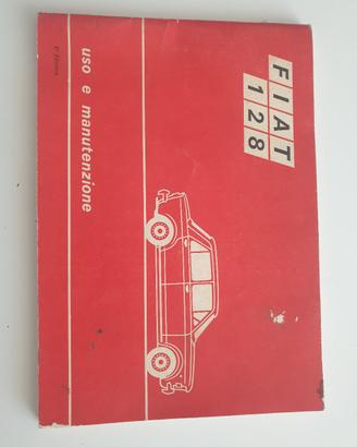 libretto uso e manutenzione FIAT 128 anno 1970