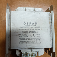 Alimentatore lampade alogenuri