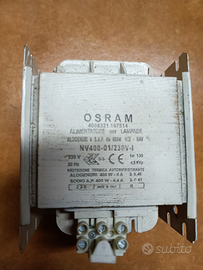 Alimentatore lampade alogenuri
