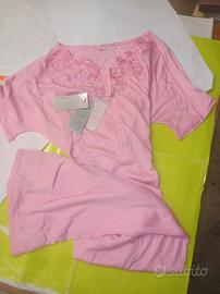 Camicia da notte donna manica corta Perofil 