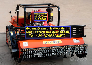 TRINCIA ERBA RAMI ROVI 15CV DIESEL RADIOCOMANDATO