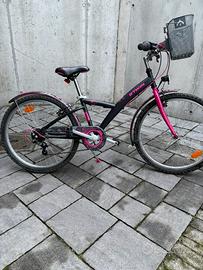 Bicicletta bambina 24” poply 500 Rockrider nuova