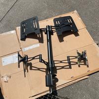 Supporto monitor pc vesa e notebook fino a 4 ogget