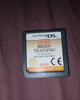More brain training nintendo ds 