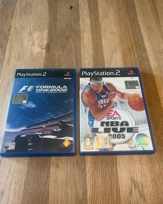 Giochi PlayStation 2 - Formula One 2002, NBA live