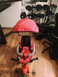 Triciclo/Passeggino Rosso 