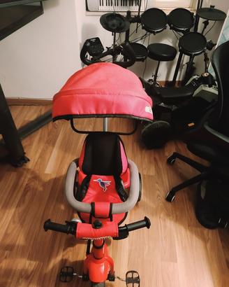 Triciclo/Passeggino Rosso 