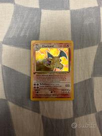 Charizard prima edizione italiano set base