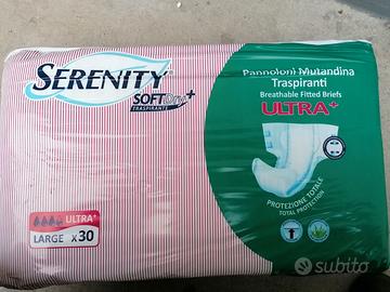 PANNOLONI MUTANDINA SERENITY SOFT DRY TRASPIRANTE