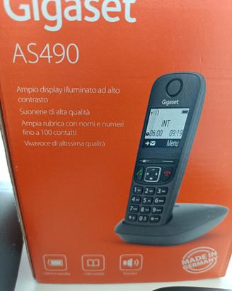 10 TELEFONI CORDLESS GIGASET AS490A