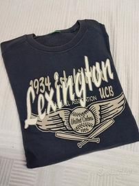 Felpa Benetton ,XXL(XL), 100% cotone,Y2K