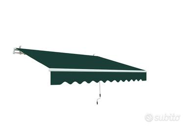 Tenda da sole allungabile con braccio a sinistra