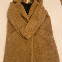 Cappotto teddy zara taglia xs beige