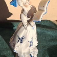 Statuine Figurine Scultura in Porcellana Marchio N