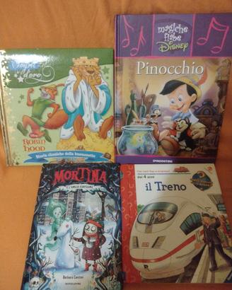 4 libri per bambini