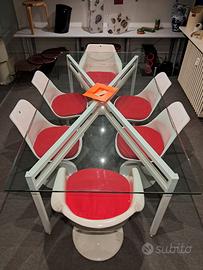 Poltroncine e Sedie " Tulip", replica.