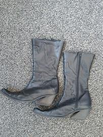 Stivali vintage donna Texas - da cowboy/moto
