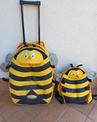 trolley e zainetto samsonite