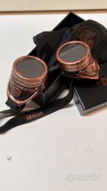 Occhiali The Deacon Whisky steampunk aviatore moto