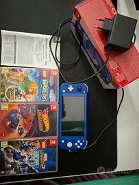 Nintendo Switch Lite + 3 giochi (BUNDLE)