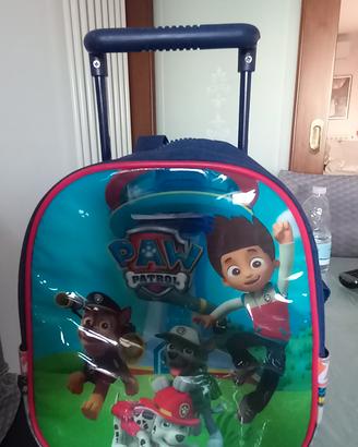 ZAINO PAW PATROL CON ROTELLE