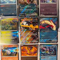 Lotto 400 carte pokemon + 4 ex