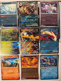 Lotto 400 carte pokemon + 4 ex