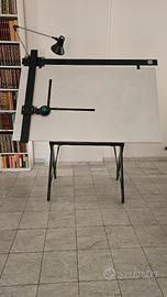 Tavolo da disegno Heron A90 con tecnigrafo