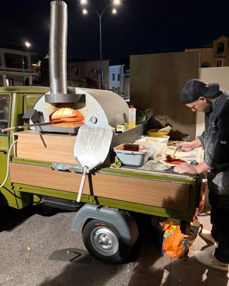 Ape car Pizza 600