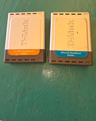 Ethernet switch e router D-Link