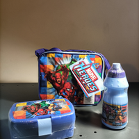 Set per pranzo al sacco supereroi Marvel