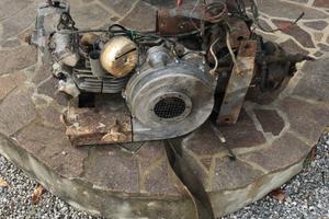 Motore e cambio per moto carro