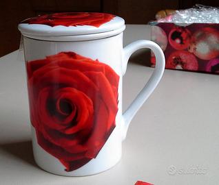 Tazza da the Limoges con infusore