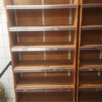 scaffali in legno 2 pz