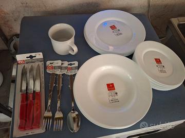 Set cucina nuovo – Bormioli + utensili