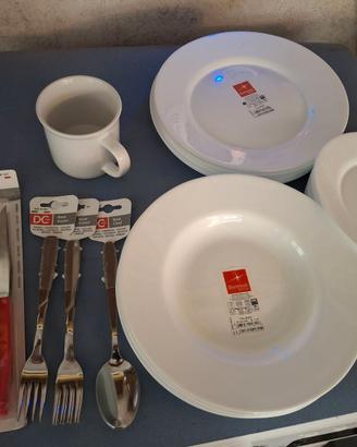 Set cucina nuovo – Bormioli + utensili