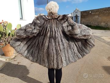 Pelliccia Volpe argentata