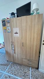 IKEA armadio camera e letto singolo