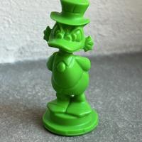 Stecco Gelato Gulp Motta Zio Paperone verde Disney