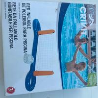 Rete da pallavolo gonfiabile per piscina