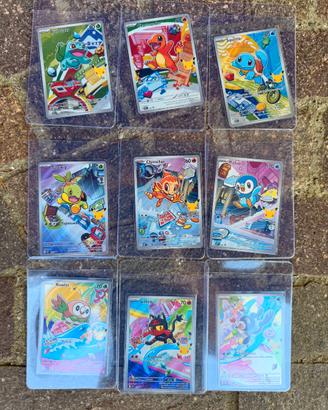 Pokemon compagni d'avventura serie 1 quadro comple