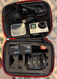 Gopro Hero 4 Silver + Gimbal FeiyuTech indossabile
