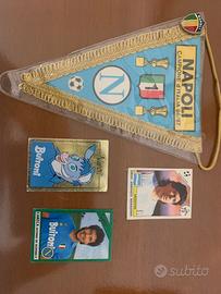 Figurine panini originali Maradona e Careca