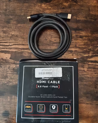 Cavo HDMI PowerBear 4K -  2m.