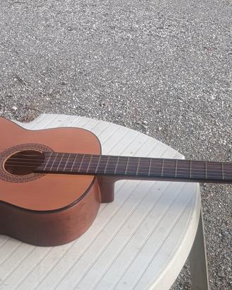 chitarra acustica Ferrarotti con custodia 
