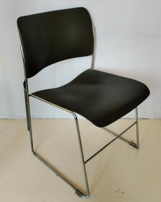 Sedie impilabili 40/4 design David Rowland vintage