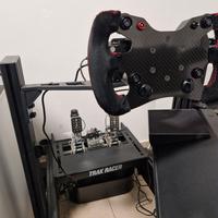 Bundle sim racing base + volante + pedali