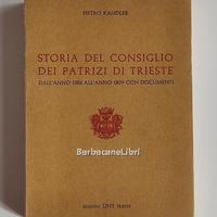 Kandler Storia Consiglio dei Patrizi di Trieste